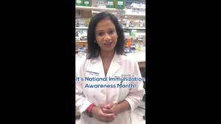 It's National Immunization Awareness Month!