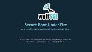Secure Boot Under Fire: Attack Paths and Defense Mechanisms with wolfBoot