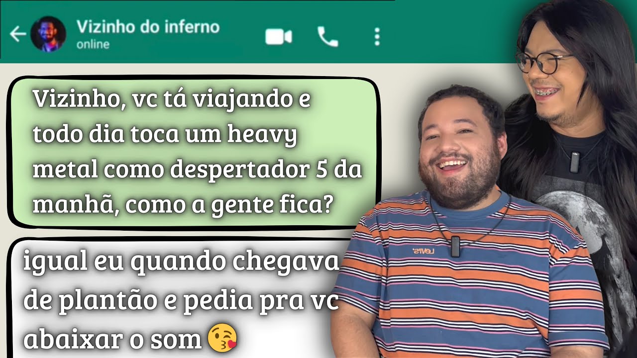 VIZINHOS FOLGADOS E SEM NOÇÃO | REACT