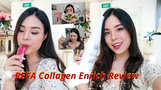 Review: Refa Collagen Enrich Drink &amp; Jelly | What I Eat &amp; Healthy Recipes!