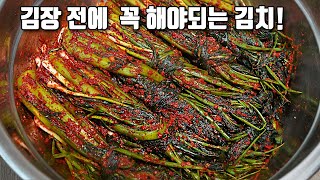 저희집은 갓김치를 이렇게 담궈요~ 맛이 더욱 업업~~ 갓김치 담구는 법. 파김치 담구는 법.