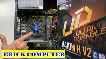 intel core i5 10th generation 10400f pc build | GIGABYTE H410M S2 V3 | PC Build