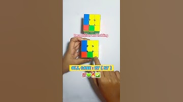 Fastest OLL Algorithm | Beginner