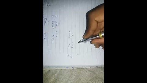 Chapter 29 RD Sharma class 11 Limits Question number 1 of exercise 29.7