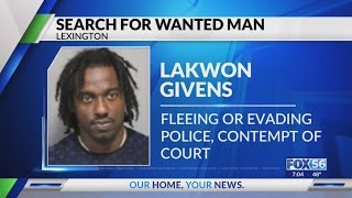 Lexington man wanted by Kentucky State Police on multiple charges