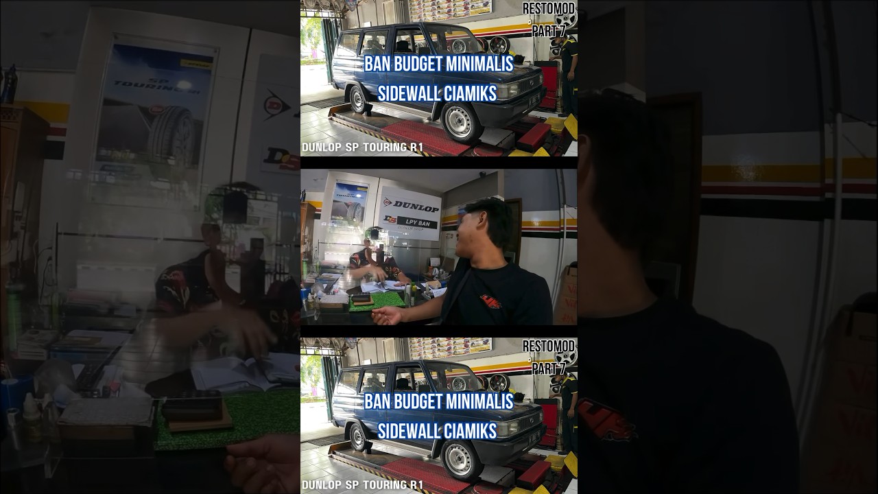 Ban mobil Budget minimalis sidewall ciamiks! 