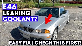 E46 Coolant Leak? | Check This First!