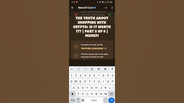 The Truth About Shopping with Crypto: Is It Worth It? | Part 2 of 6 | MemeFi