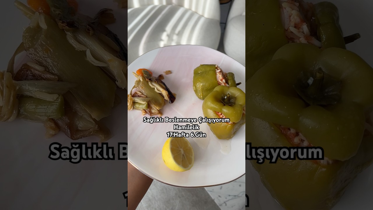 Sağlıklı Beslenmeye Çalışıyorum | Hamilelik | 17.Hafta 6.Gün 