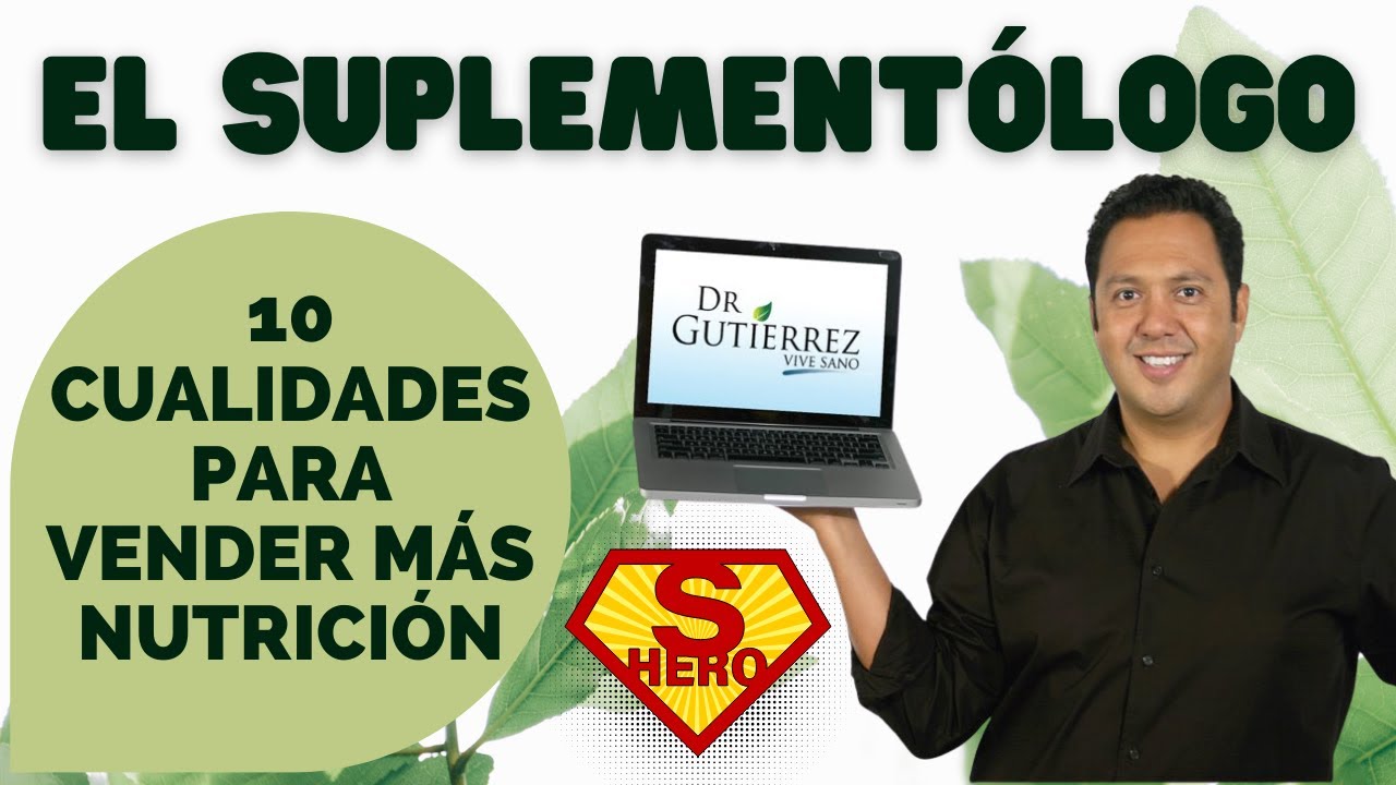 El SUPLEMENTÓLOGO 💎 Dr. Gabriel GUTIÉRREZ Emprendedor Salud Negocio Digital Network Marketing AMWAY