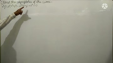 Asymptotes, Solutions, Lecture 30, Differential Calculus, B.Sc., Magadh University,| By Anurag Sir |