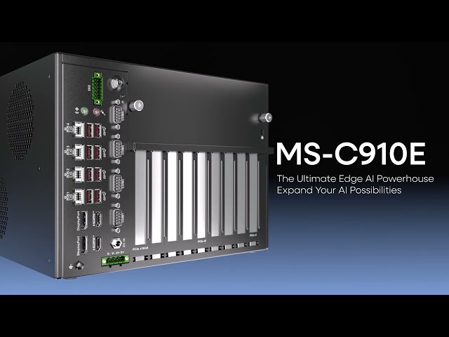 MS-C910E Edge AI Box for Machine Vision, Automation & AI Inference | MSI