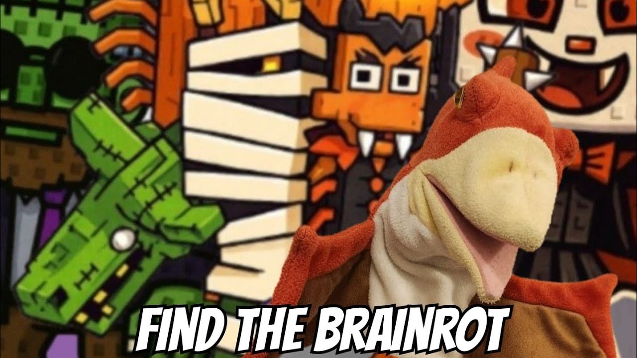 Snippy plays find the Brainrots new Halloween update Roblox