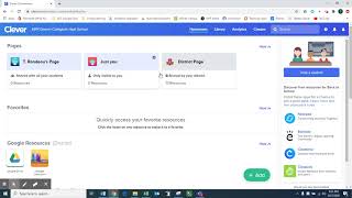 Logging into iReady through Clever
