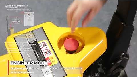 [ STAXX ] Lithium pallet truck - Smart Function