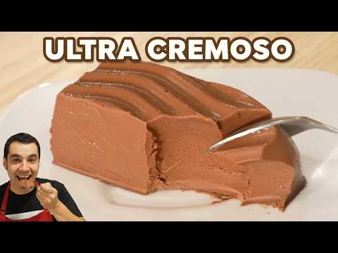 El POSTRE más CREMOSO con solo 2 INGREDIENTES 🍫 fácil y sin horno