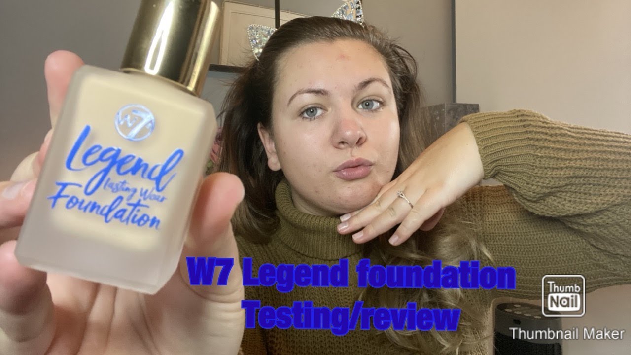 W7 LEGEND LASTING FOUNDATION / REVIEW / FRIST IMPRESSION