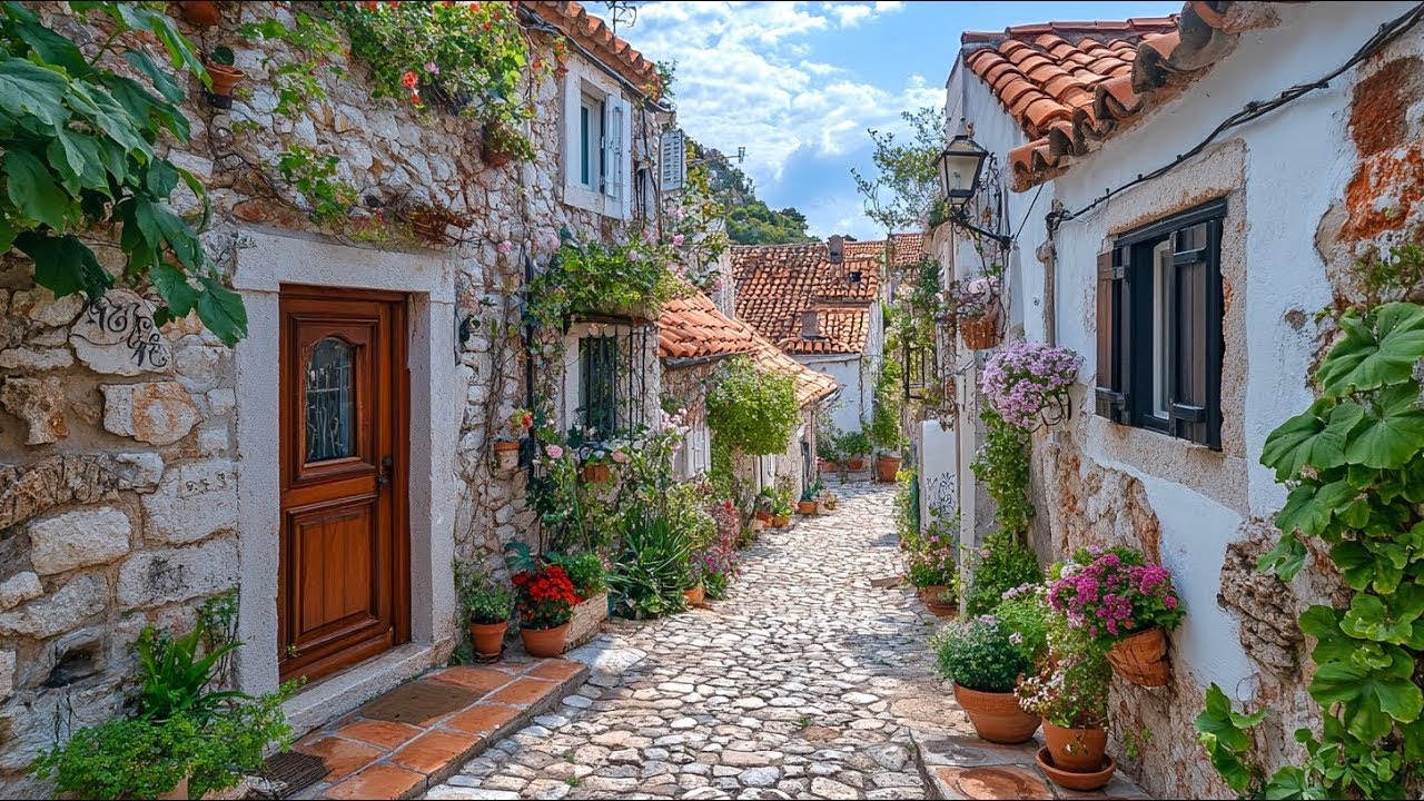 2 Most Beautiful Villages in France | Walking Tour 4K