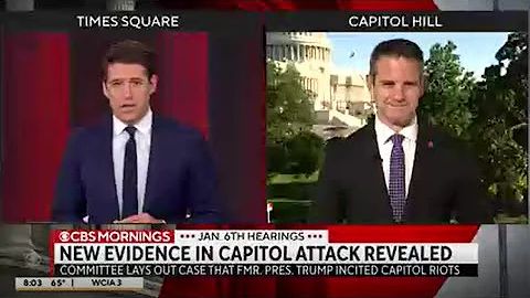 Rep. Kinzinger on CBS: January 6th Hearings, Election Lies, The State of Democracy