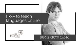 116 How to teach languages online screenshot 2