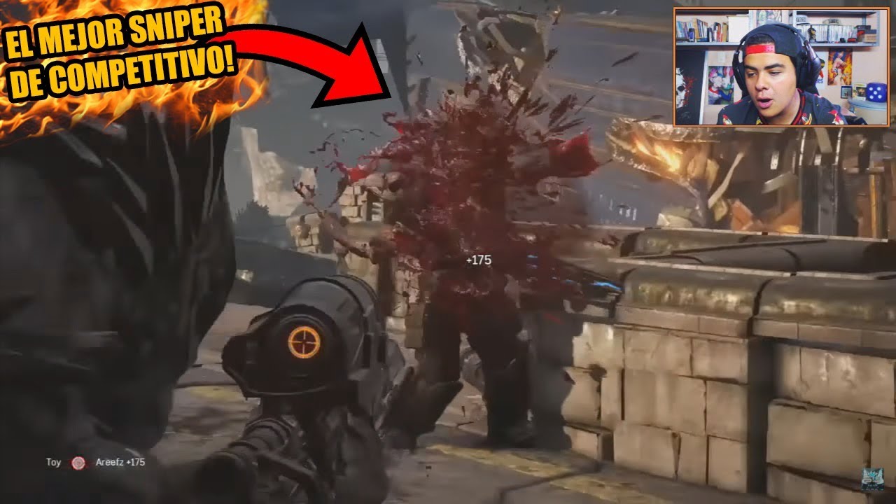 REACCIONANDO AL *MEJOR JUGADOR CON SNIPER* DEL COMPETITIVO DE GEARS OF WAR 4!!!