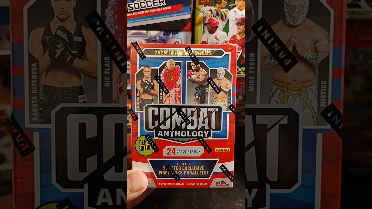 🔥NEW 2025 Combat Anthology trading cards. 