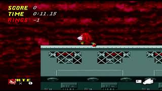 Knuckles Goes To FFFFFF Sonic Exe Version.7