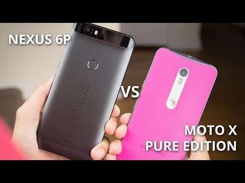 Google Nexus 6P vs Motorola Moto X Pure Edition