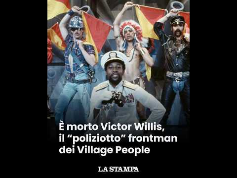Video Morto Victor Willis, il poliziotto dei VILLAGE PEOPLE