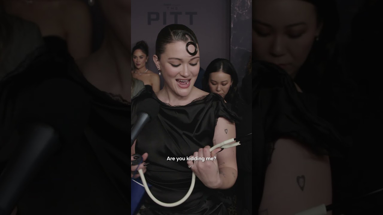 Gifting The Pitt Cast Custom Stethoscopes. 