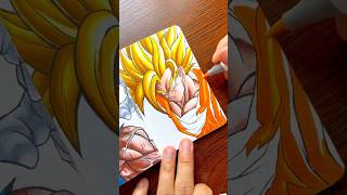 [ASMR] Drawing Goku Super Saiyan 2 - Dragon Ball Z | WyRich #asmr #satisfyingvideos