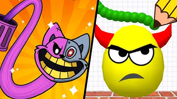 🎯 draw to smash (save the doge) 🆚 toilet  monster puzzle / 2048 new gameplay