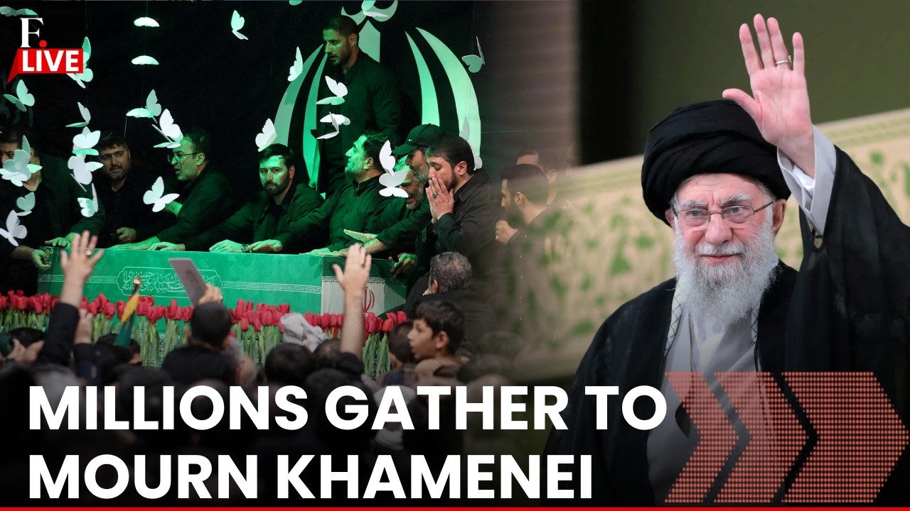 Khamenei Funeral LIVE: Foreign Leaders Arrive at Iranian Supreme Leader Ali Khamenei's Funeral thumbnail