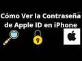 Cómo Ver la Contraseña de Apple ID en iPhone — Paso a Paso