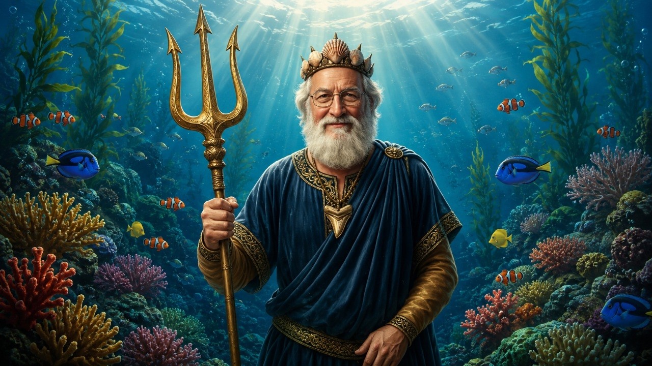Father Fish in the Morning