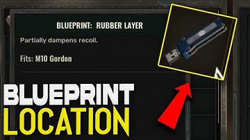 Rubber Layer Blueprint Location Guide (Fits M10 Gordon) - Stalker 2