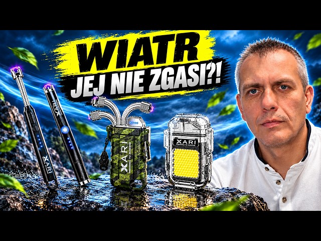 Zapalniczka plazmowa XARI – czy wiatr naprawdę jej nie zgasi? TEST 8 modeli