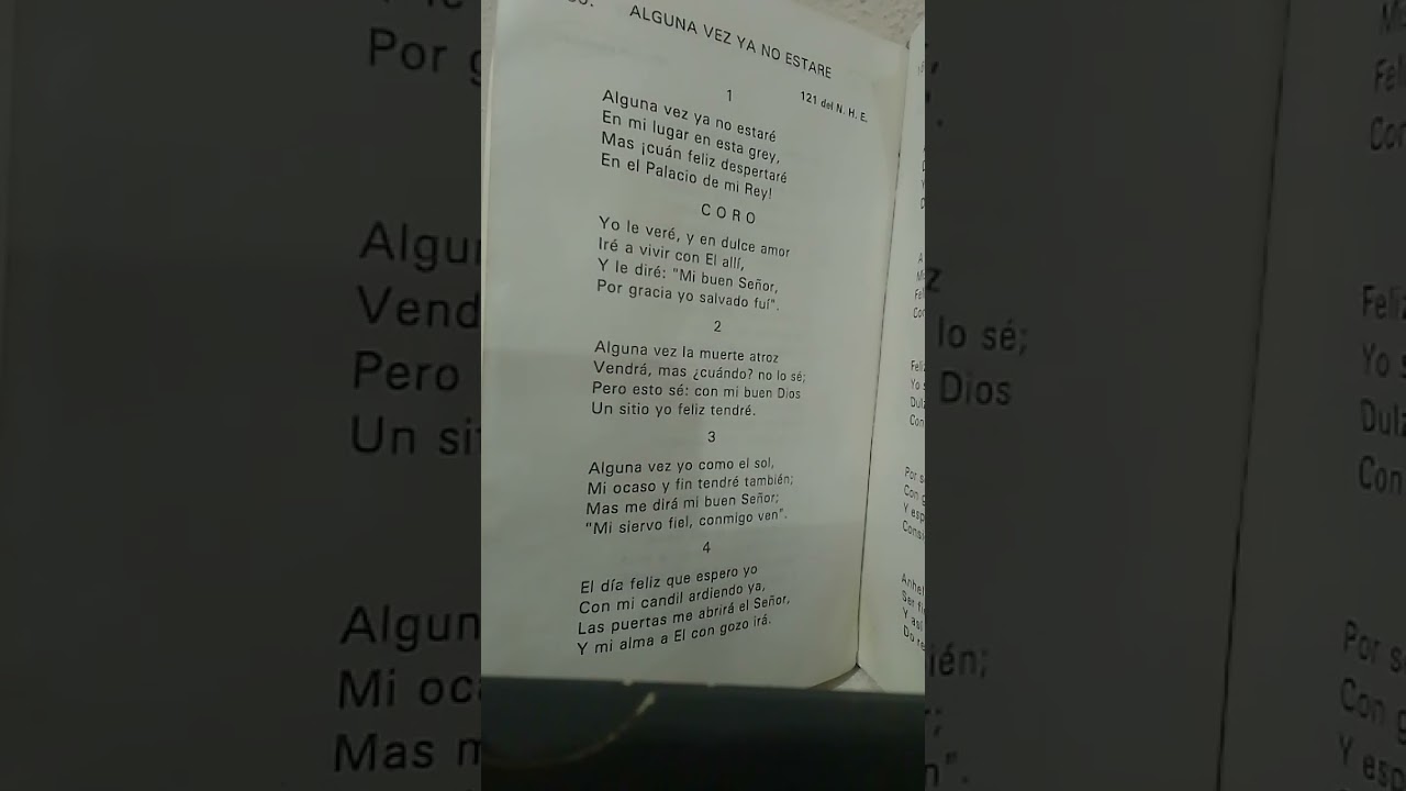 ALGUNA VEZ YA NO ESTARE