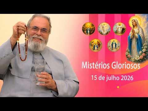 Terço de Aparecida com Pe. Antonio Maria - 15 de julho 2026 [Mistérios Gloriosos]
