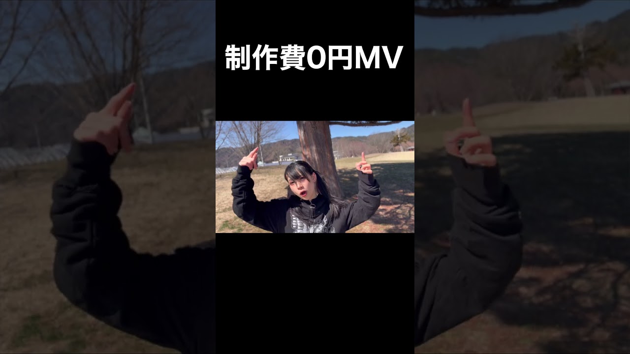 曲も映像も自分で作ったから0円だよ