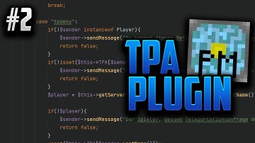 How to program a TPA Plugin in Pocketmine | #2