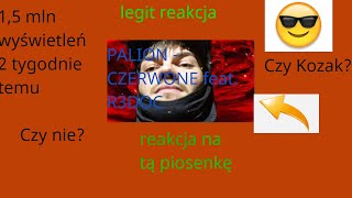 REAKCJA na PALION - CZERWONE feat. R3DOC [OFFICIAL MUSIC VIDEO] (szczera opinia)