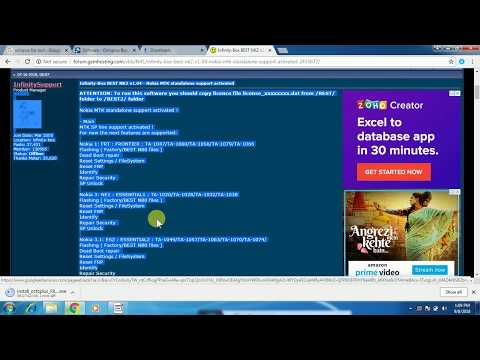 Infinity-Box Best Nk2 V1.04 - Nokia Mtk Standalone Support Activated