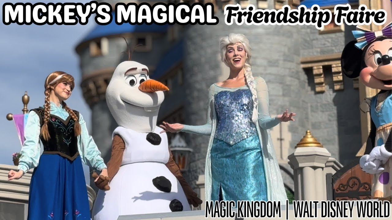 Mickey's Magical Friendship Faire - Entire Show from Front Row! Walt Disney World Magic Kingdom 2026