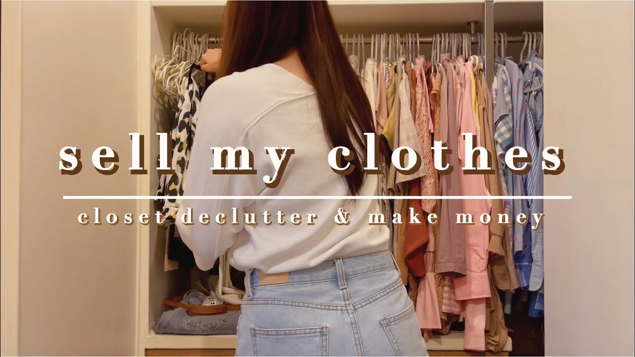 ขาย เสื้อผ้า ที่ไหน ดี  2022  ขายเสื้อผ้าเกือบหมดตู้ ได้เงินเท่าไหร่ ขายที่ไหน Sell My Clothes + Closet Declutter | BEBE DOANG