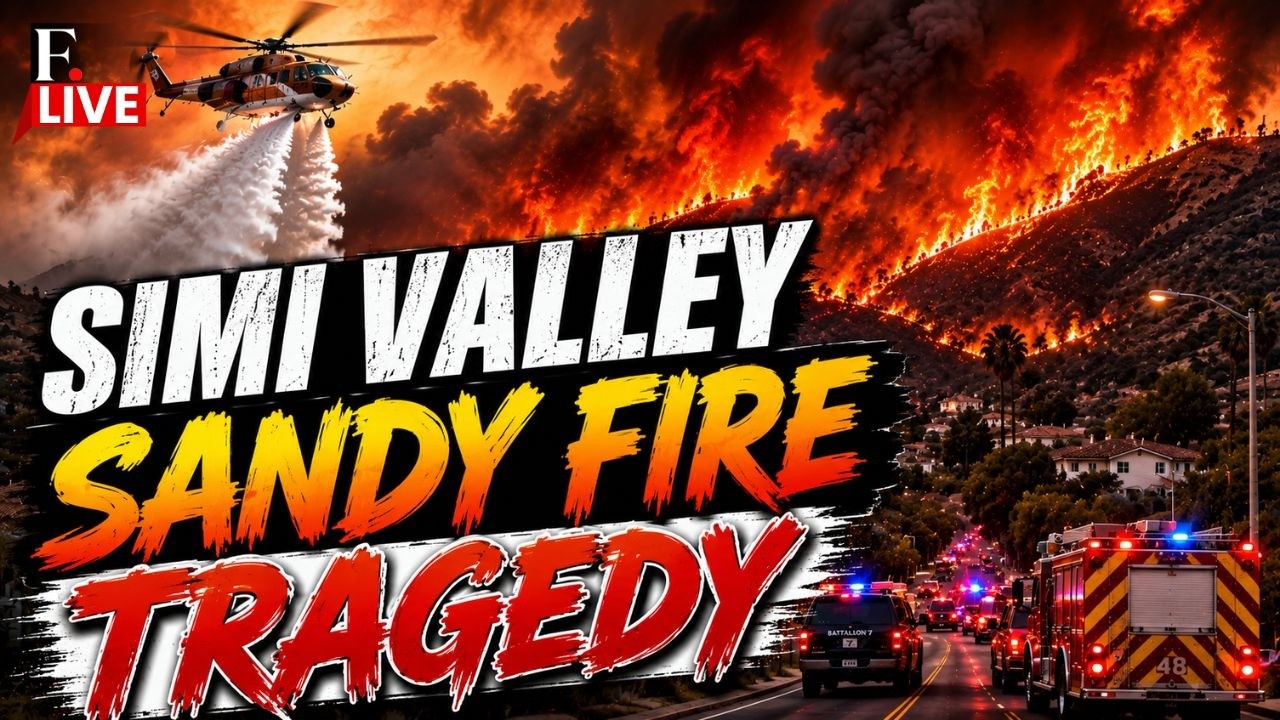 Simi Valley Fire LIVE: Sandy Fire Threatens Home in Simi Valley ...