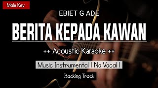 ebiet g ade berita kepada kawan acoustic karaoke