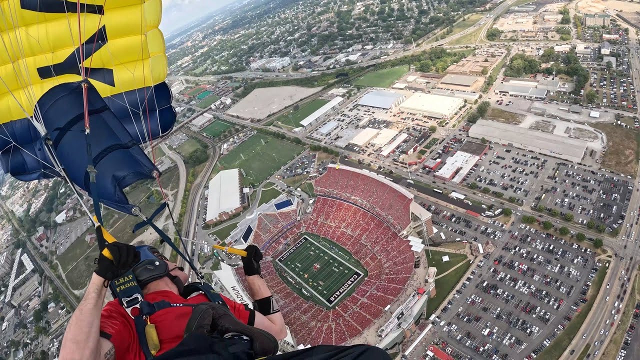 Leap Frogs Land At Univ. of Louisville Football Field