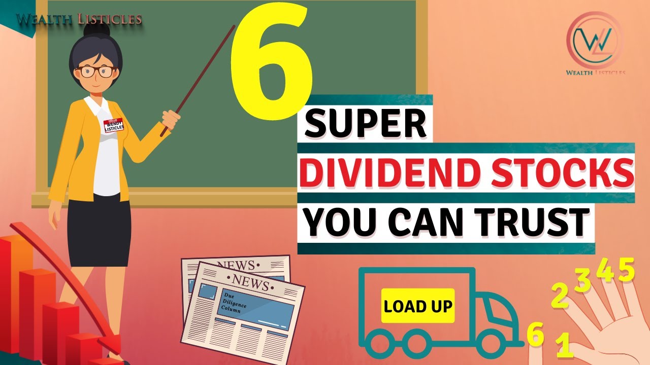 6 Super high quality dividend Stocks. Must have Dividend investor's