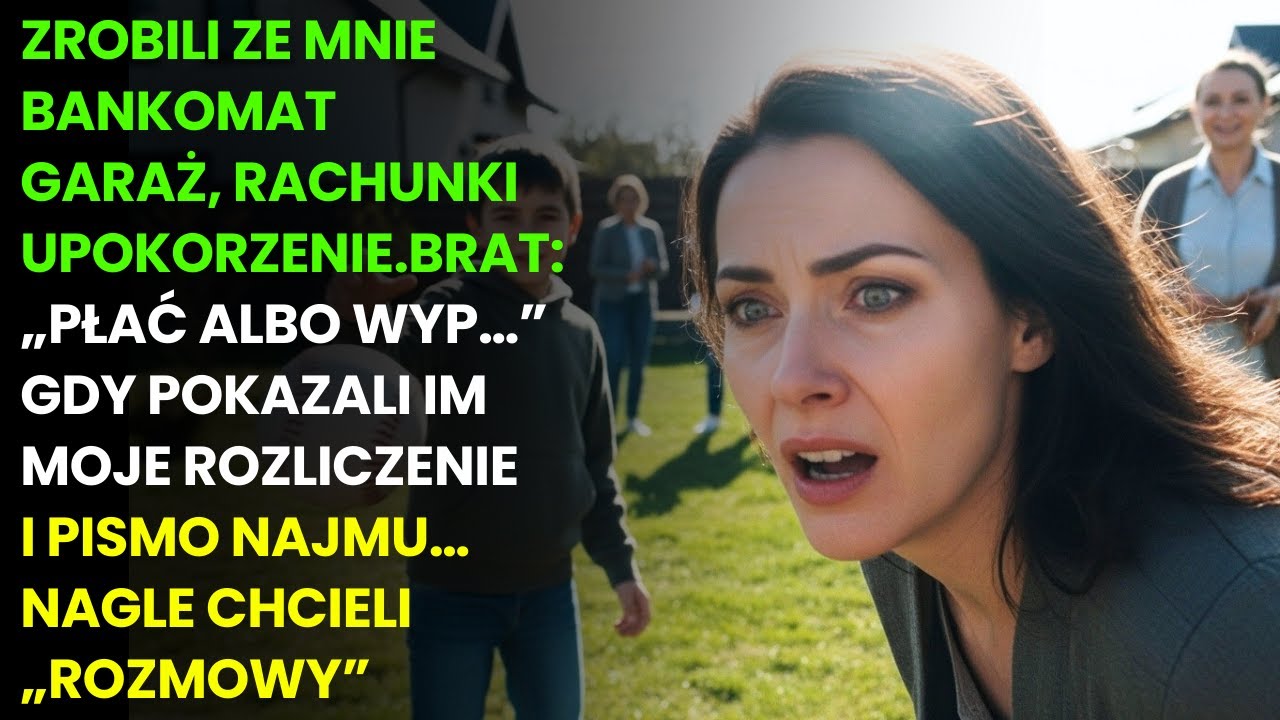 Rodzice kazali mi płacić 15 tys. za garaż. Brat powiedział: „płać albo wylatuj”